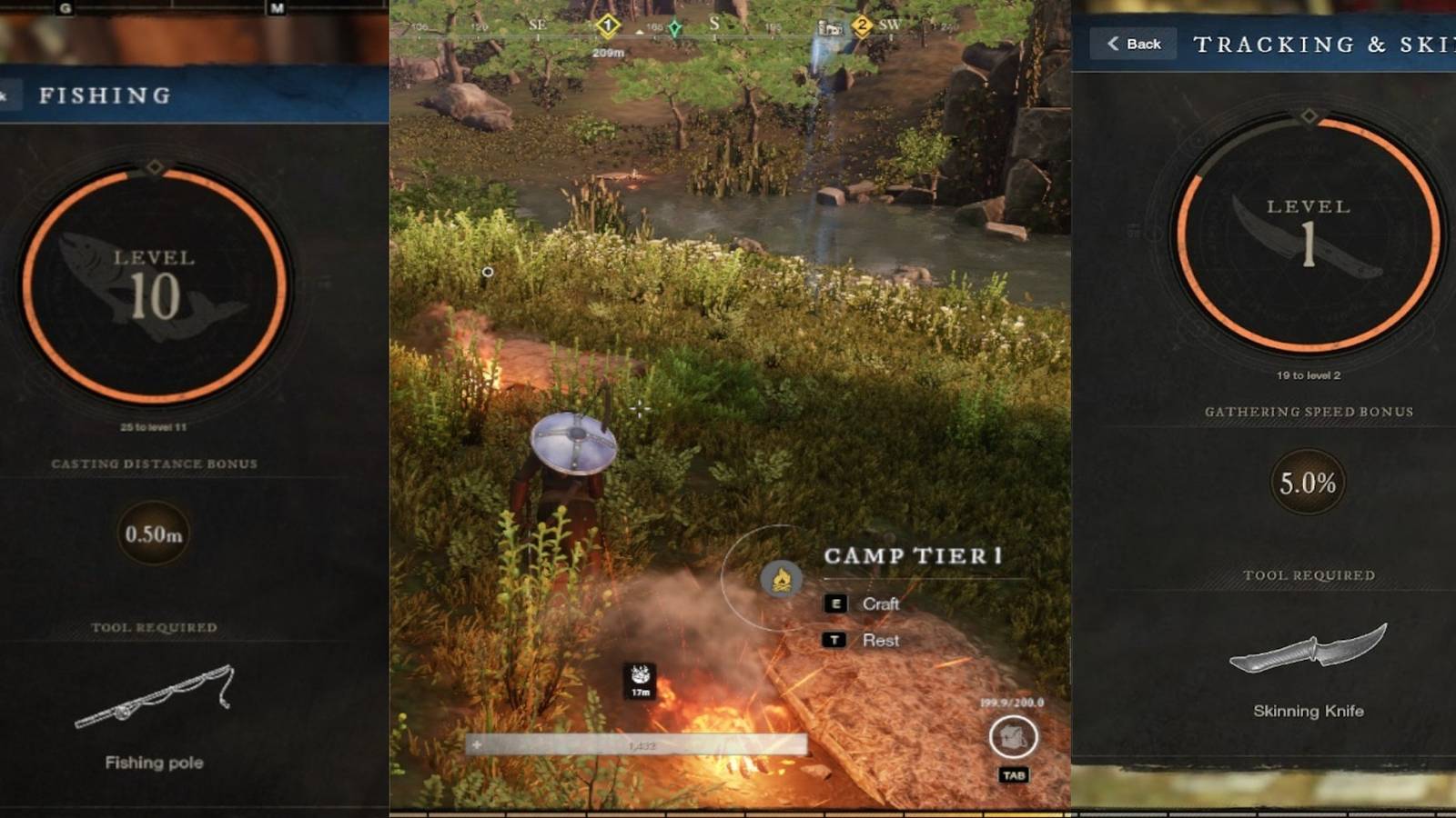 title image essential early items fishing camp skinning knife