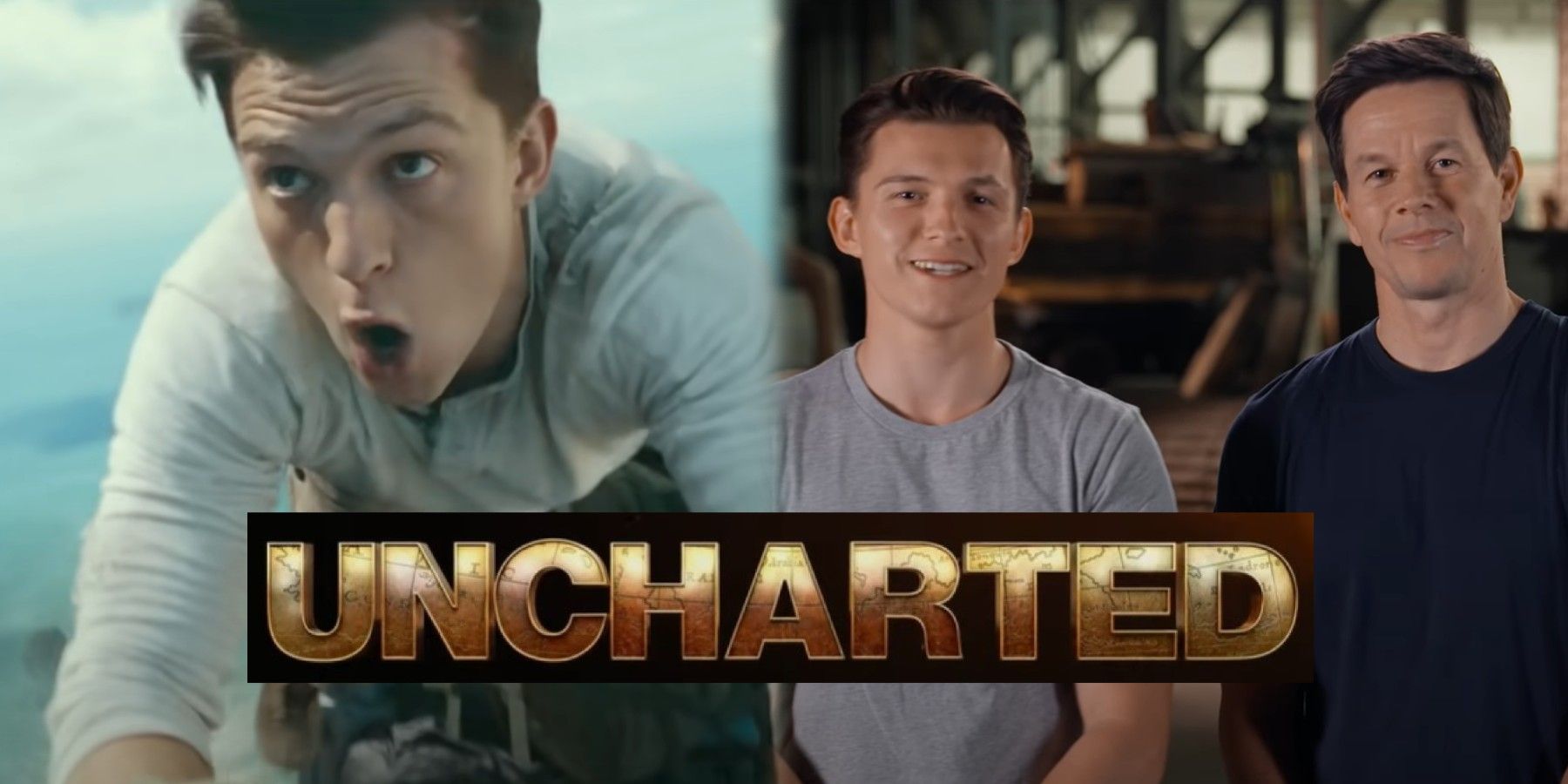 Uncharted movie Tom Holland Mark Wahlberg