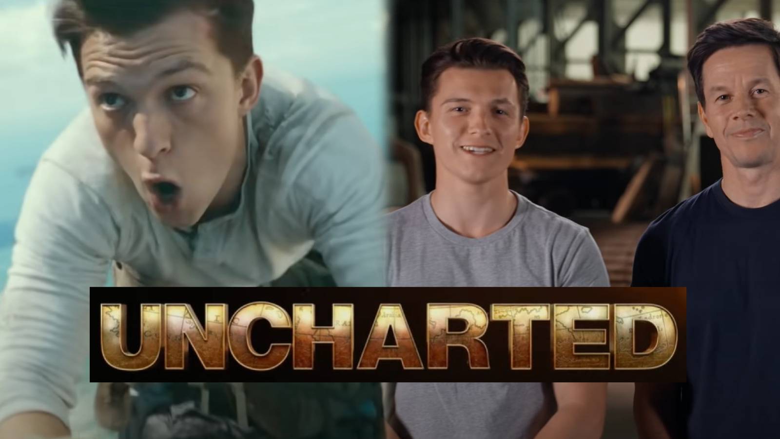 Uncharted movie Tom Holland Mark Wahlberg