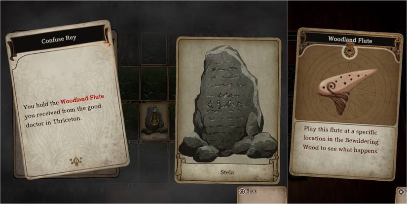 voice of card the isle dragon roars bewildering wood final stela and woodland flute