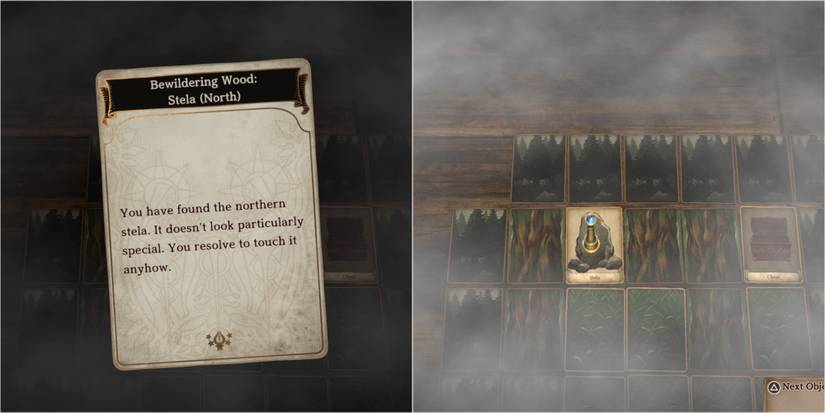 voice of card the isle dragon roars bewildering wood north stela