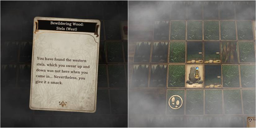 voice of card the isle dragon roars bewildering wood west stela