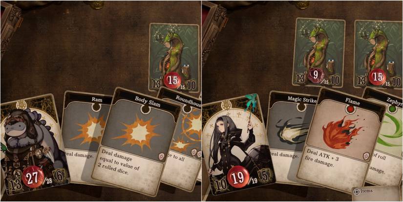 voice of card the isle dragon roars mar body slam and melanie flame