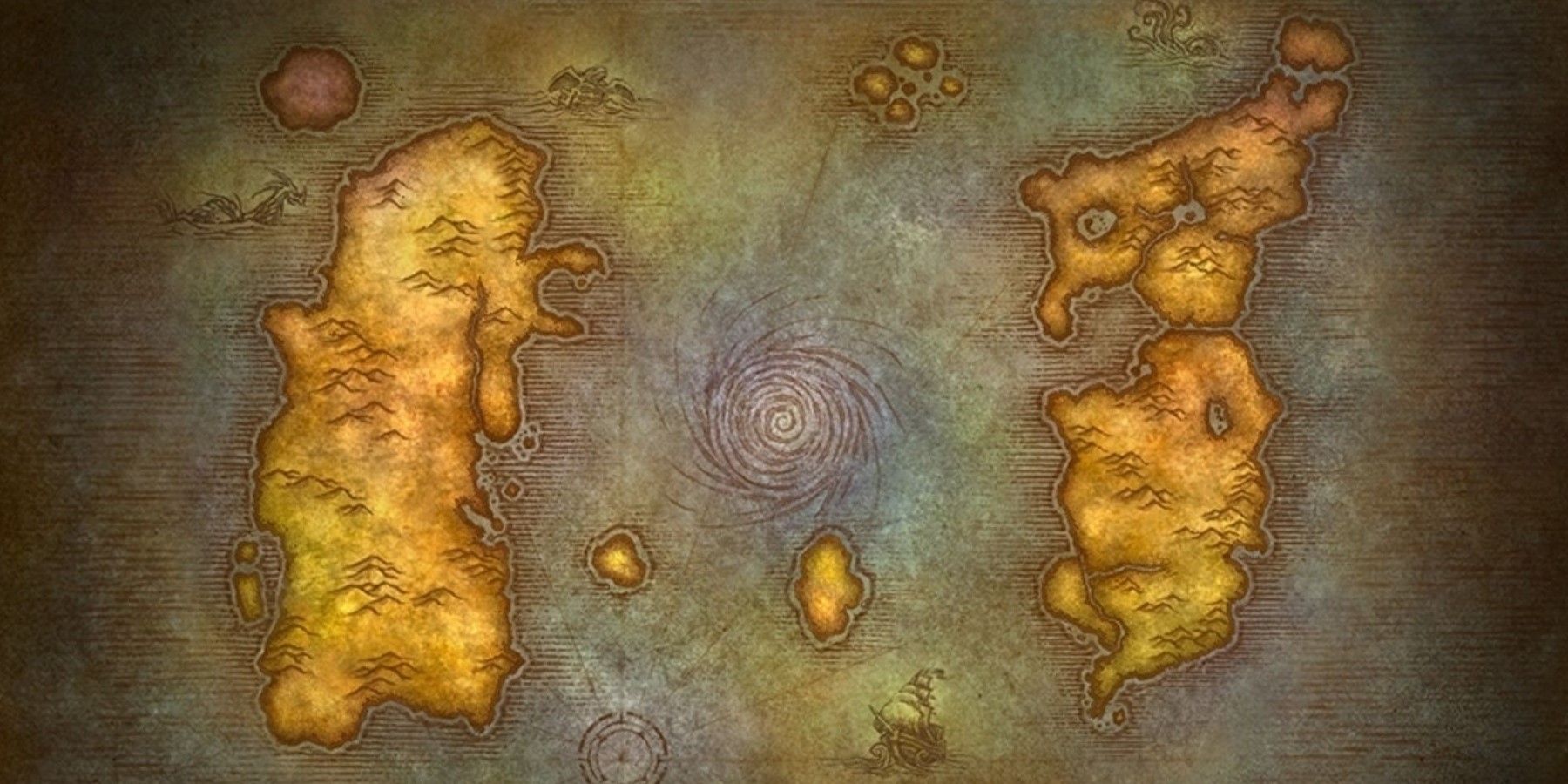 world of warcraft classic world map