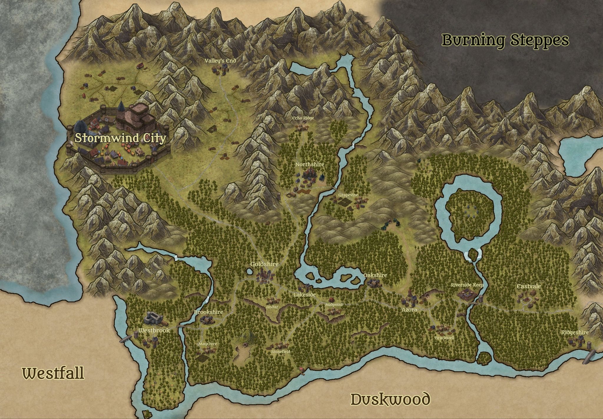 world of warcraft elwynn forest map grazzbek