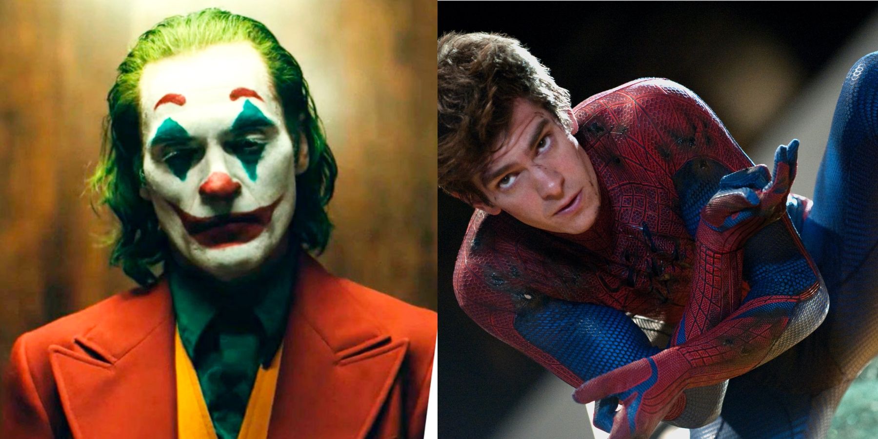 The Joker Spider-Man Andrew Garfield