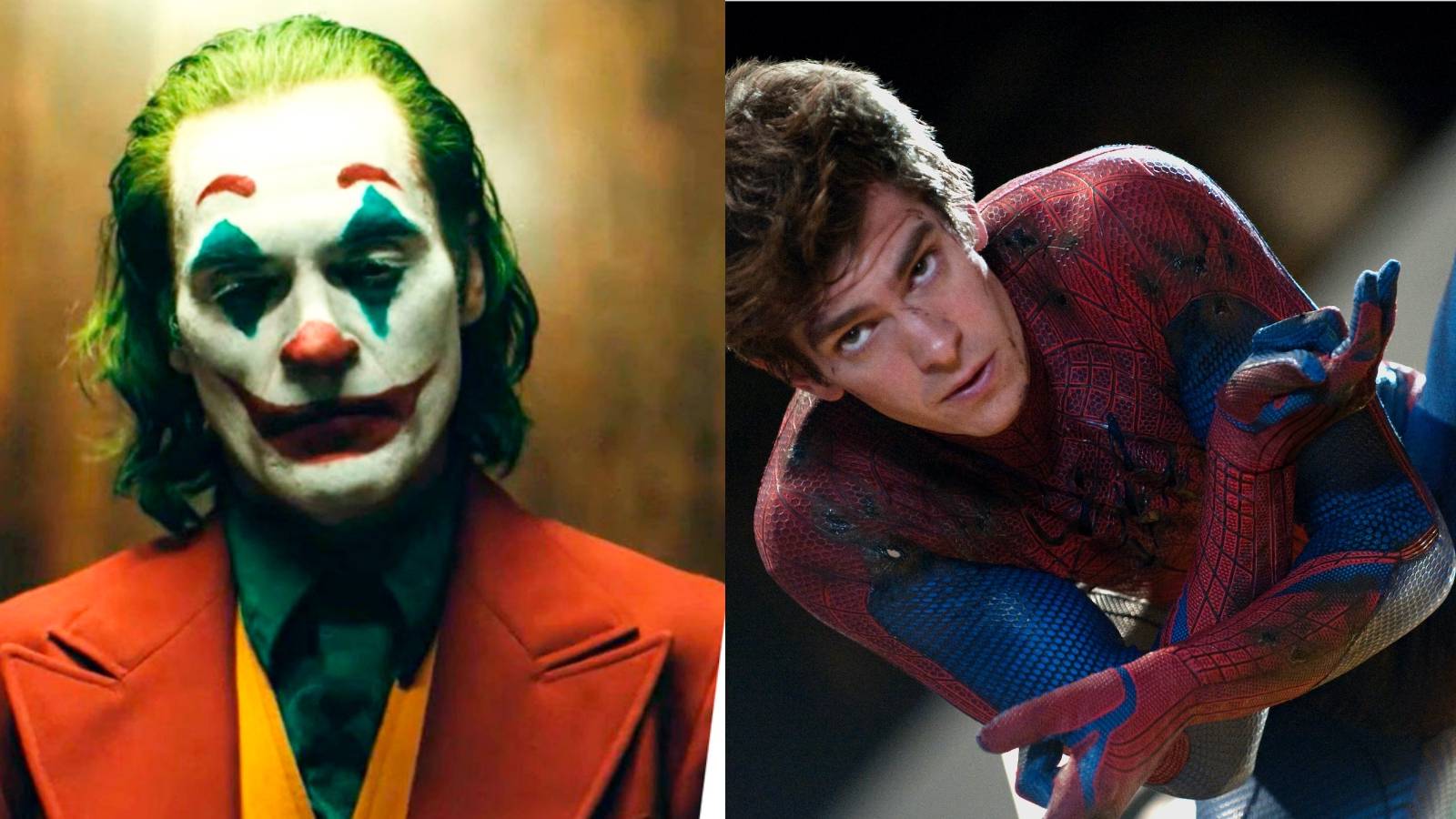 The Joker Spider-Man Andrew Garfield