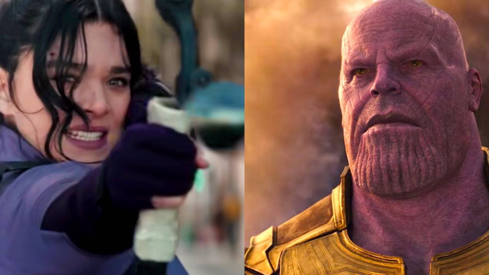 Hawkeye Hailee Steinfeld Thanos Kate Bishop