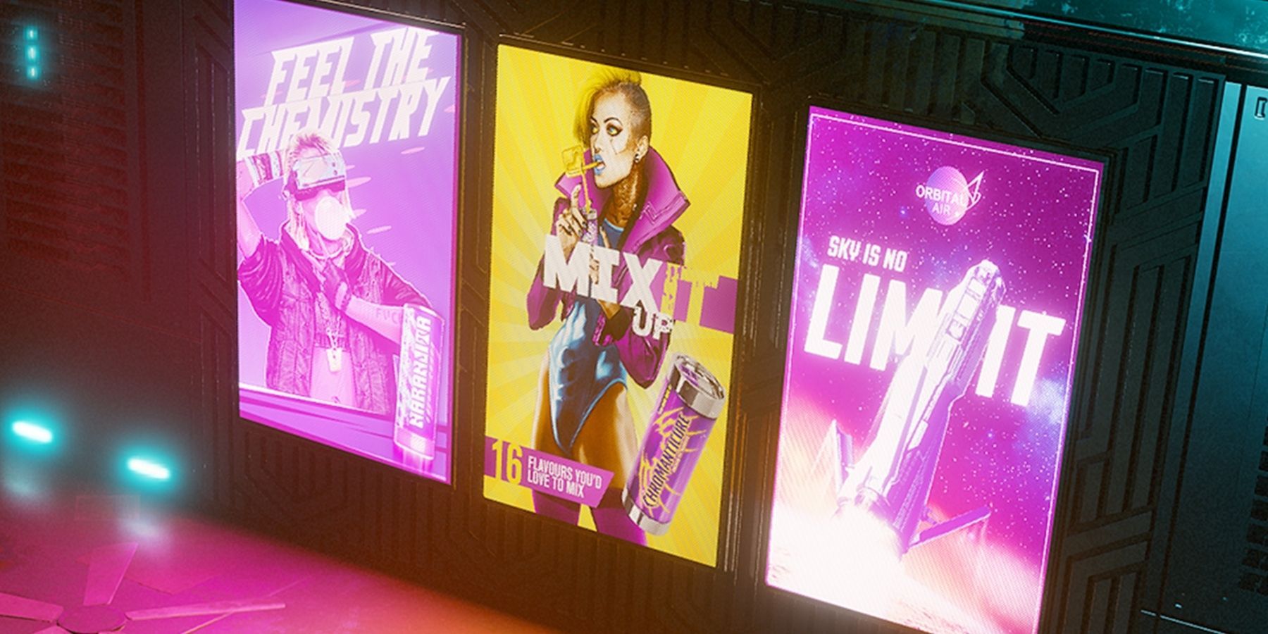 Cyberpunk 2077 In-Game Posters
