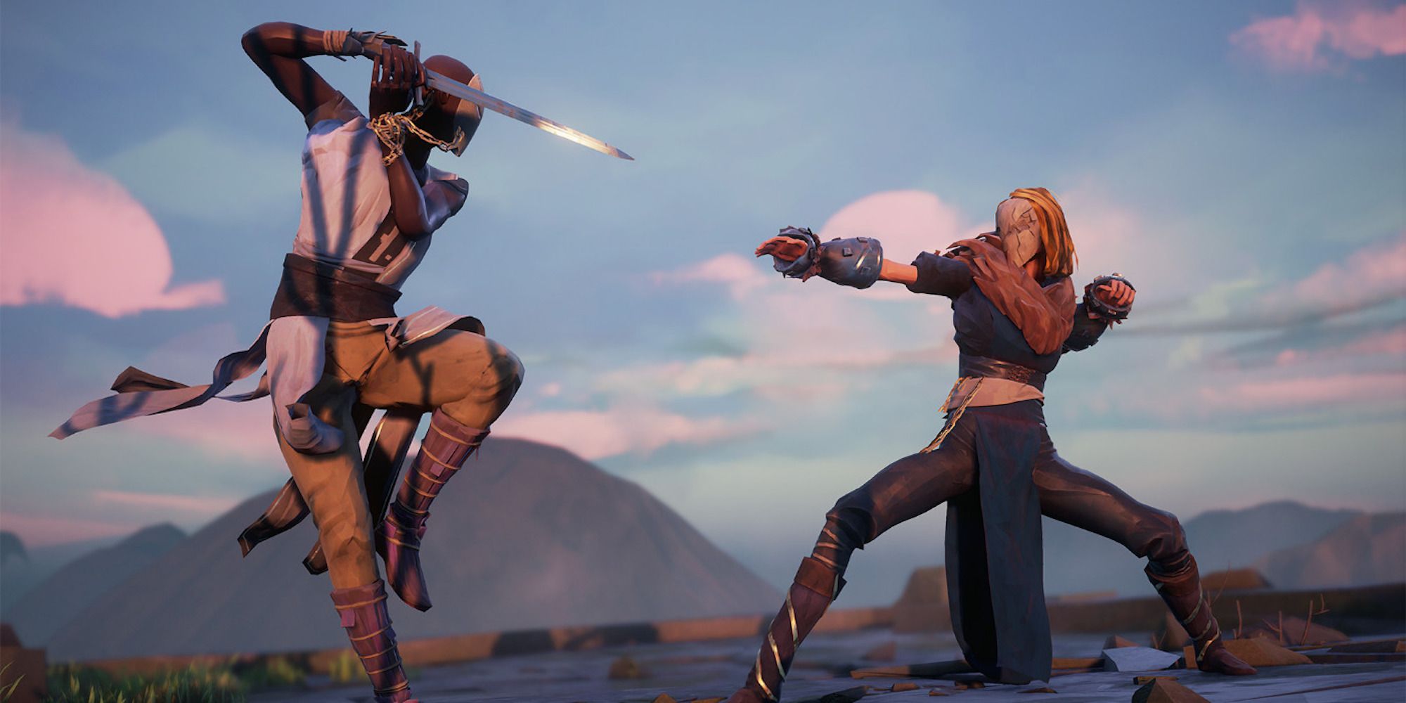 Fighting an enemy in Absolver