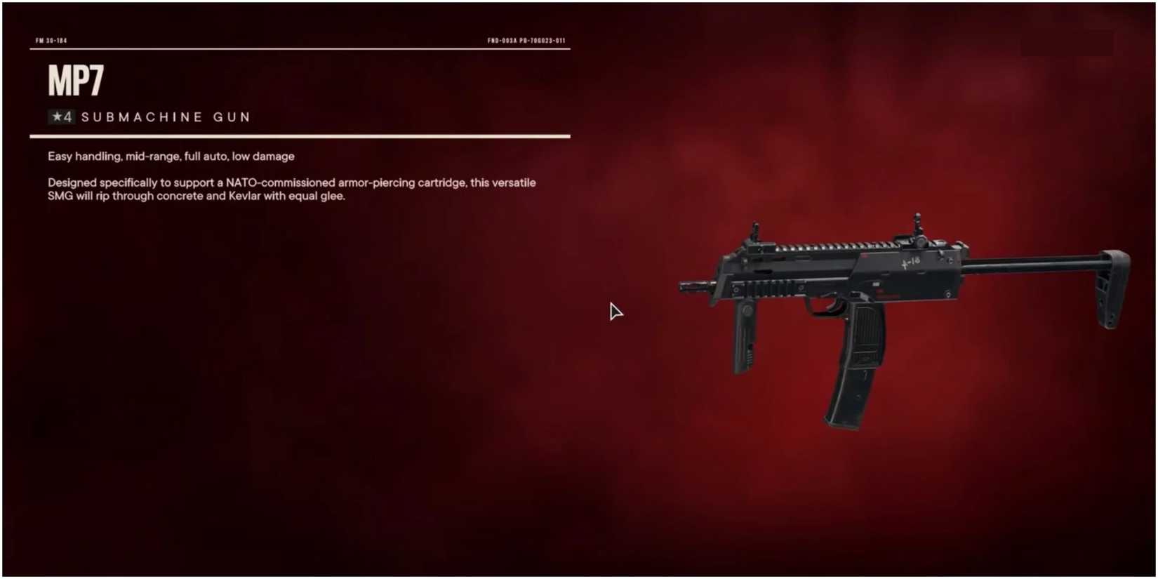 The SMG MP7