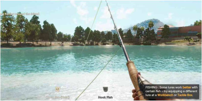 Dani learning how to fish in Far Cry 6
