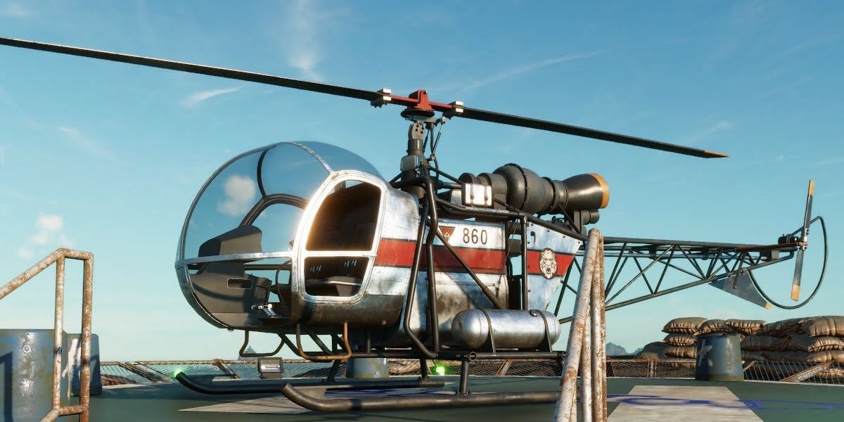 Far Cry 6 1952 Kaumbat R-25 WSP Attack Helicopter