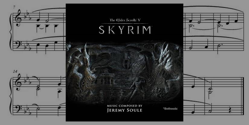 Skyrim Soundtrack with Sheet Music