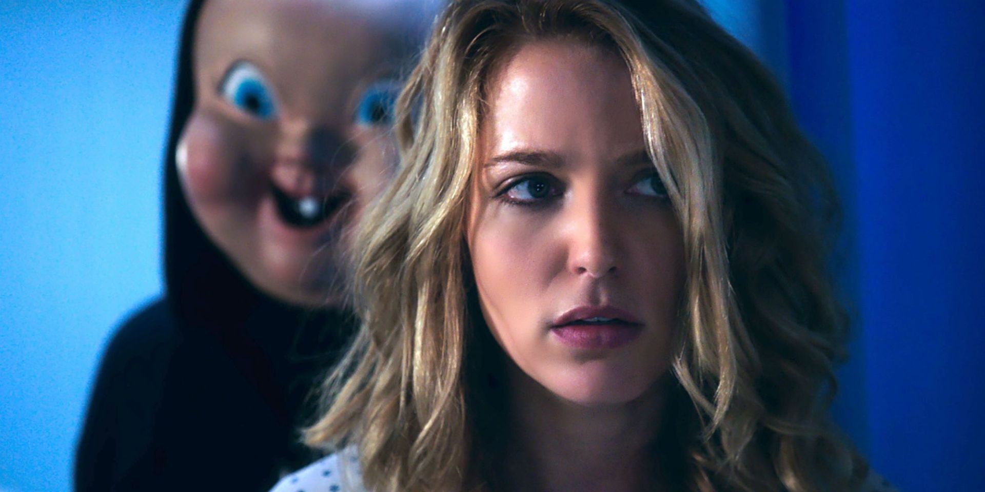 Jessica Rothe as Tree Gelbman in Happy Death Day