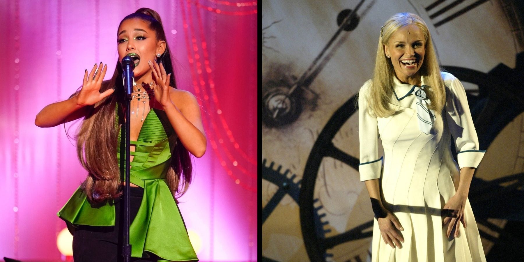 Ariana Grande The Wizard and I Performance / Kristin Chenoweth in Wicked