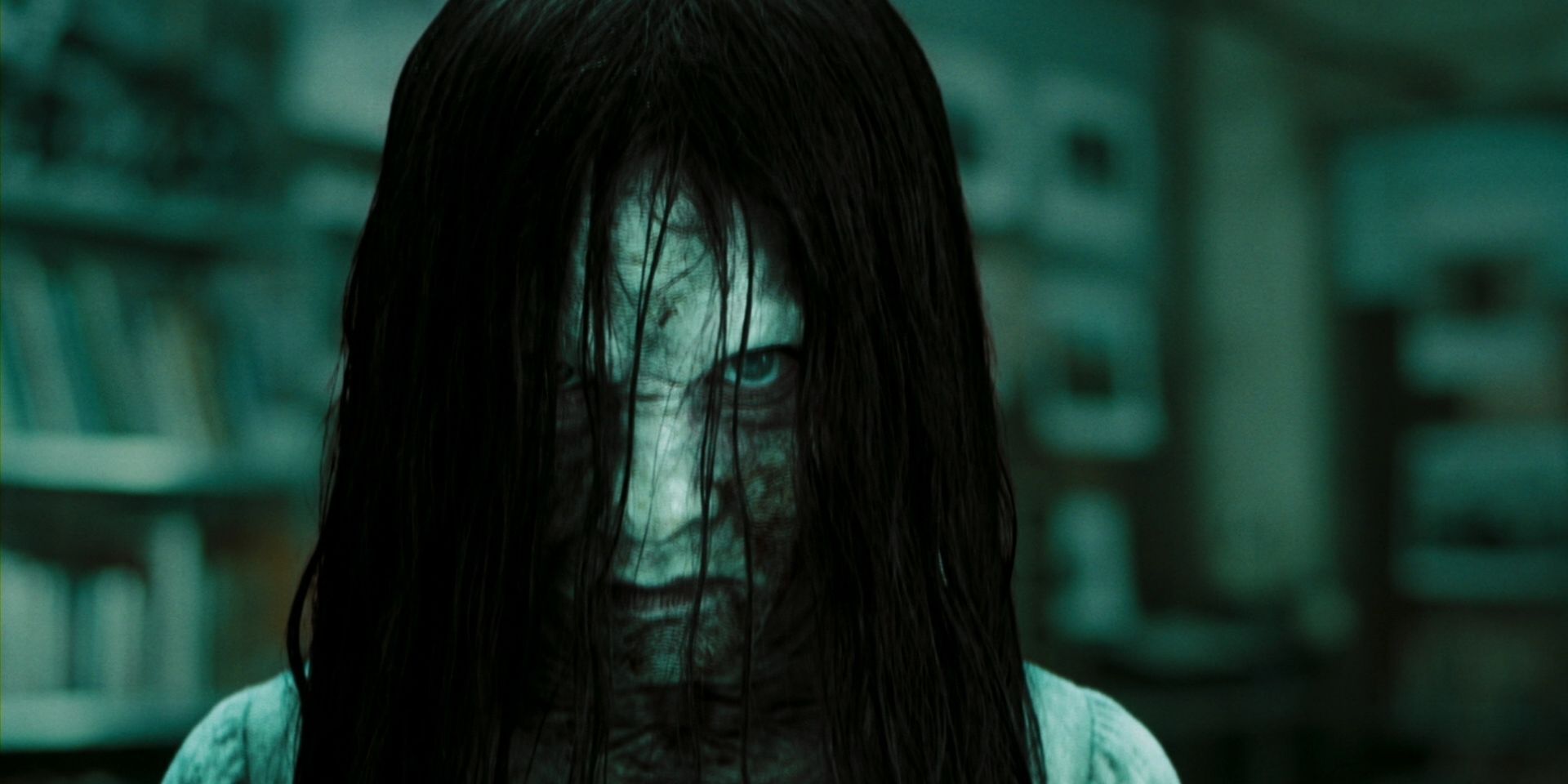 A girl from the well Samara in 2002 The Ring