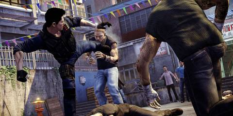 Fighting enemies in Sleeping Dogs