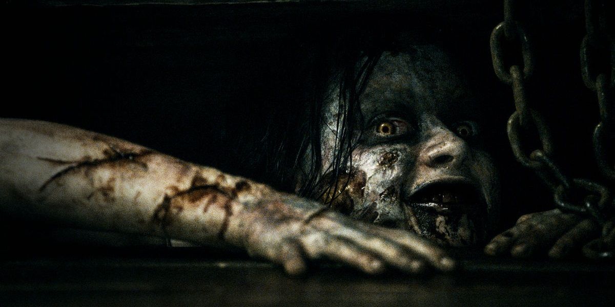 A demon in the basement in Evil Dead 2013