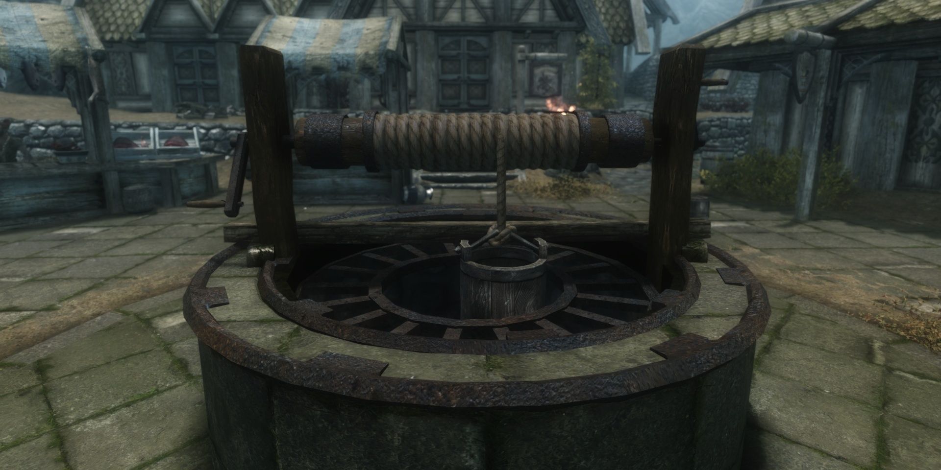 A well in Skyrim