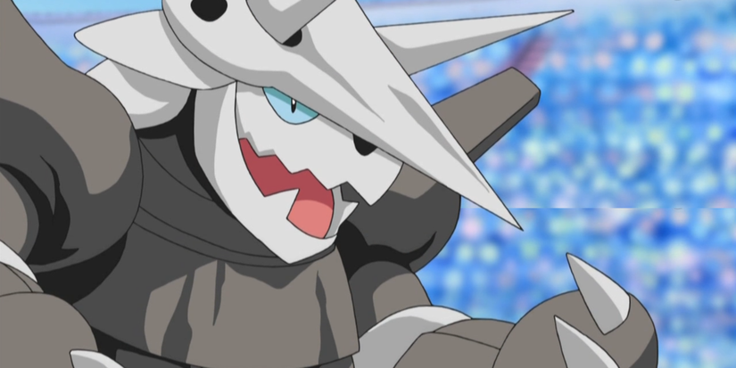 Aggron Pokemon Anime Cropped
