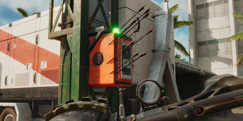 Far Cry 6 Alarm with arrows in it
