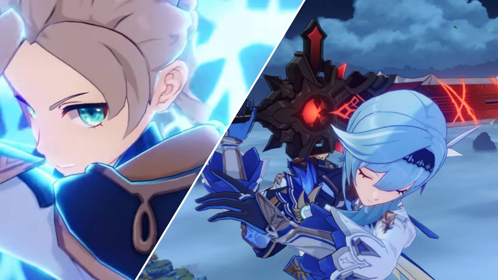 Albedo and Eula cover