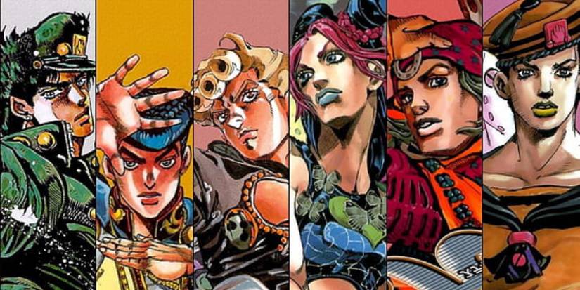 All JoJos from JoJo's Bizarre Adventure