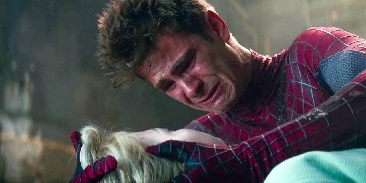 Amazing Spider-Man Gwen Stacy dies
