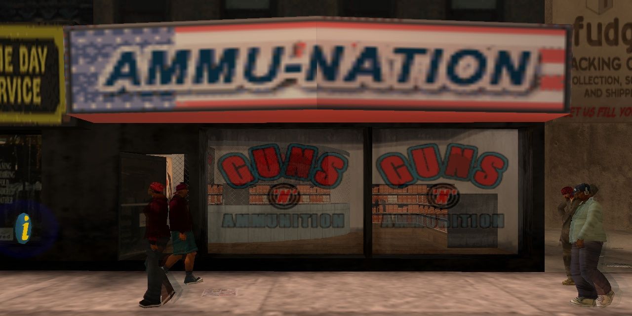 Ammu-Nation in GTA San Andreas