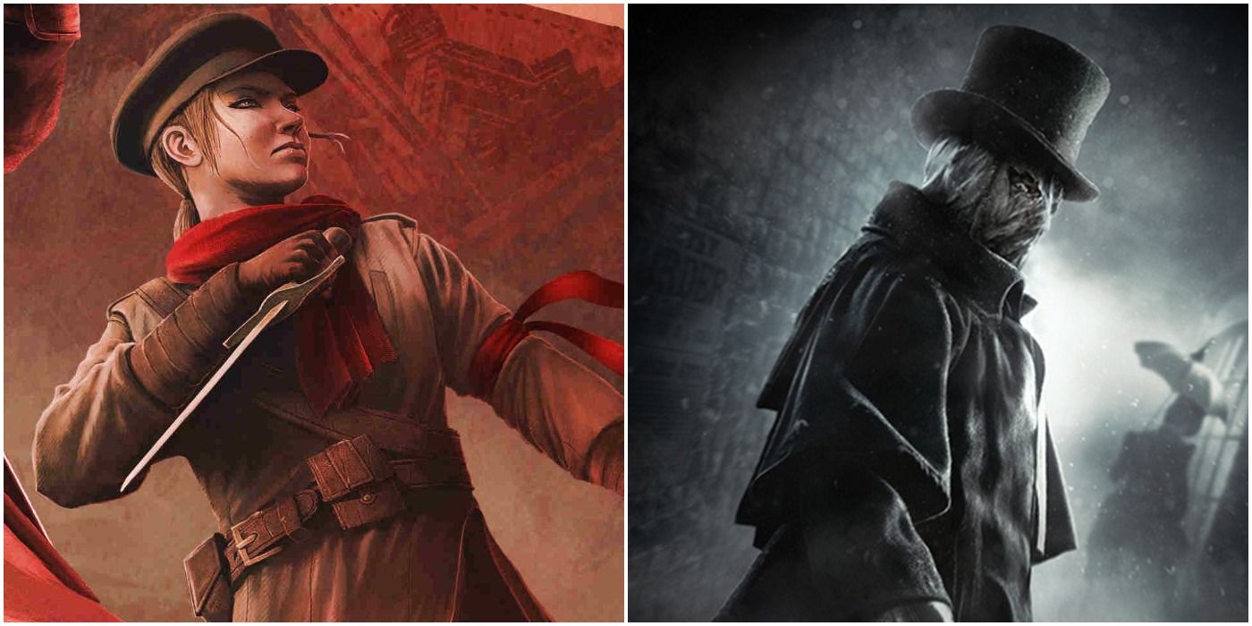 Anastasia in Assassin's Creed Chronicles and Jack the Ripper in Syndicate