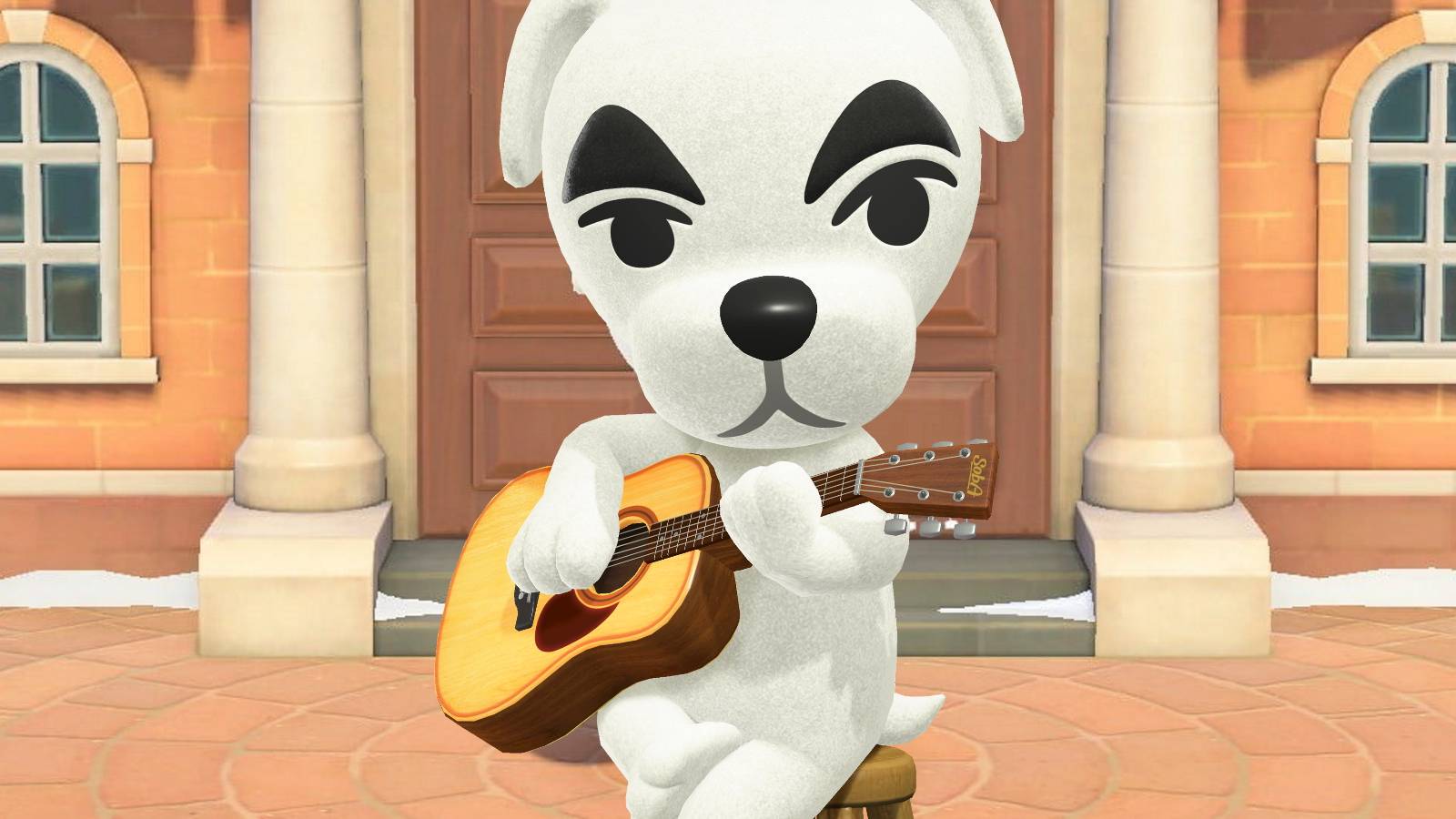 Animal Crossing New Horizons k.k. Slider in front of residential services