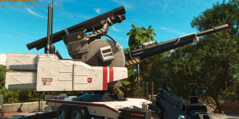 Far Cry Anti-Aircraft Cannon