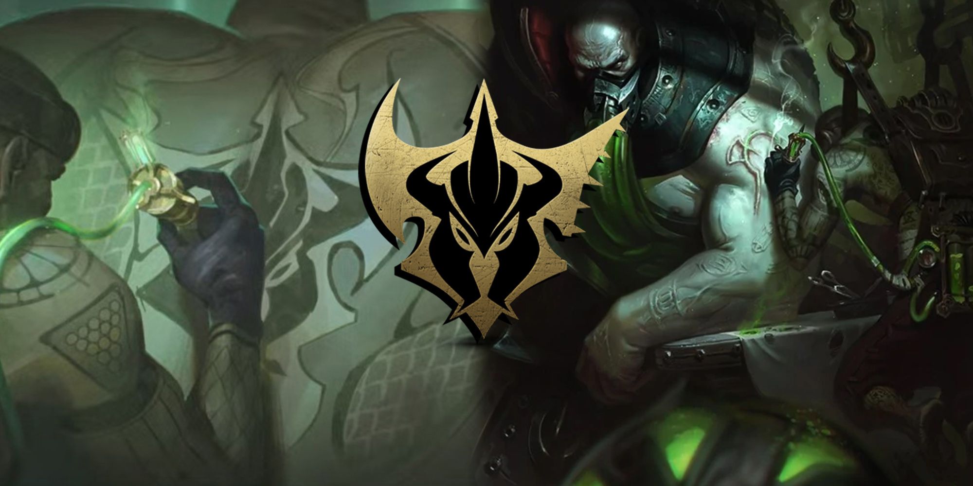 Arcane - The Man Getting The Pentakill Tattoo, Urgot Getting His Tattoos From Same Man, And The Pentakill Logo