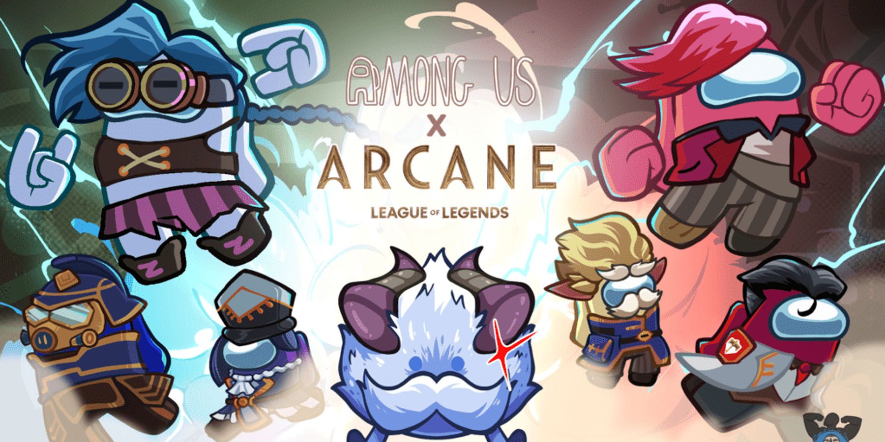 Arcane x Among Us