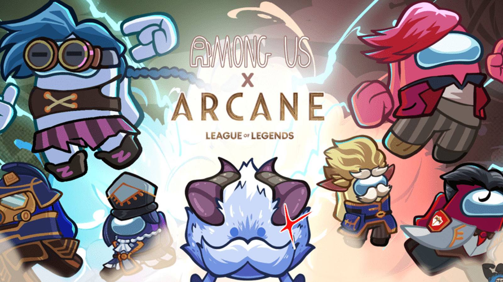 Arcane x Among Us