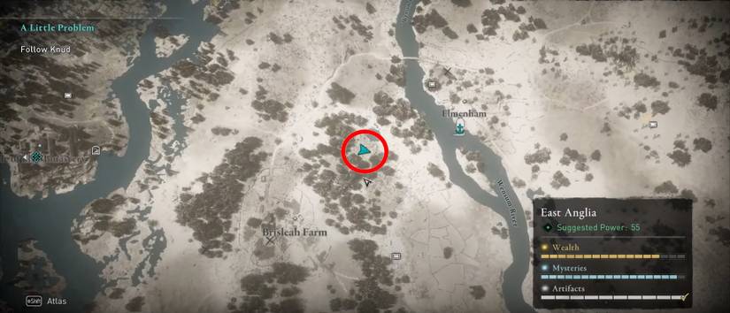 Assassin'c Creed Valhalla Boudicca Tomb Location