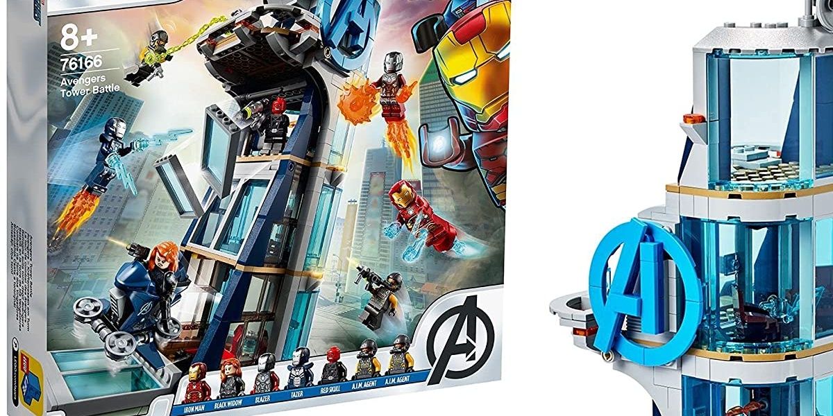 Avengers Tower Battle box and tower