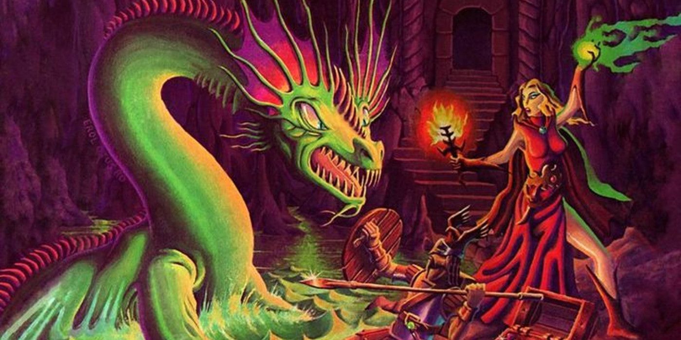 Базовая обложка Dungeons & Dragons