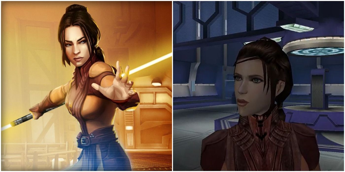 Bastila Shan in Star Wars: Knights of the Old Republic and Galaxy of Heroes