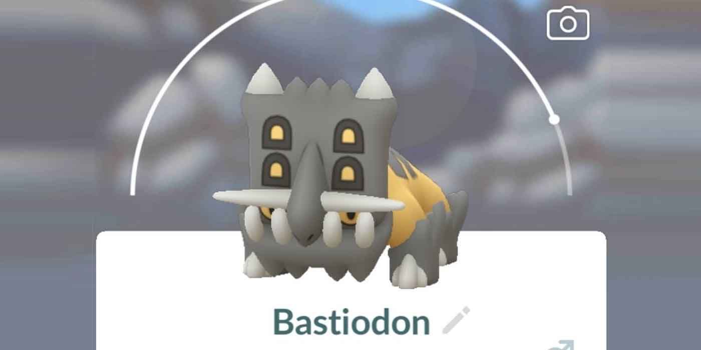 Bastiodon is a Rock Steel type Pokemon in Pokemon GO