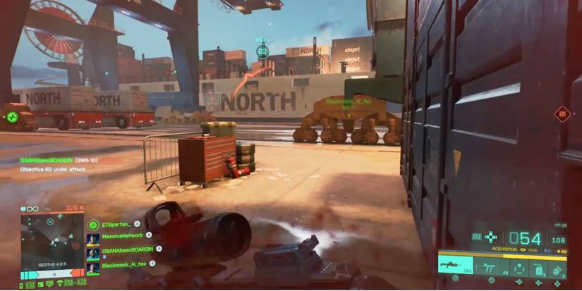 Battlefield 2042 - Player checking minimap