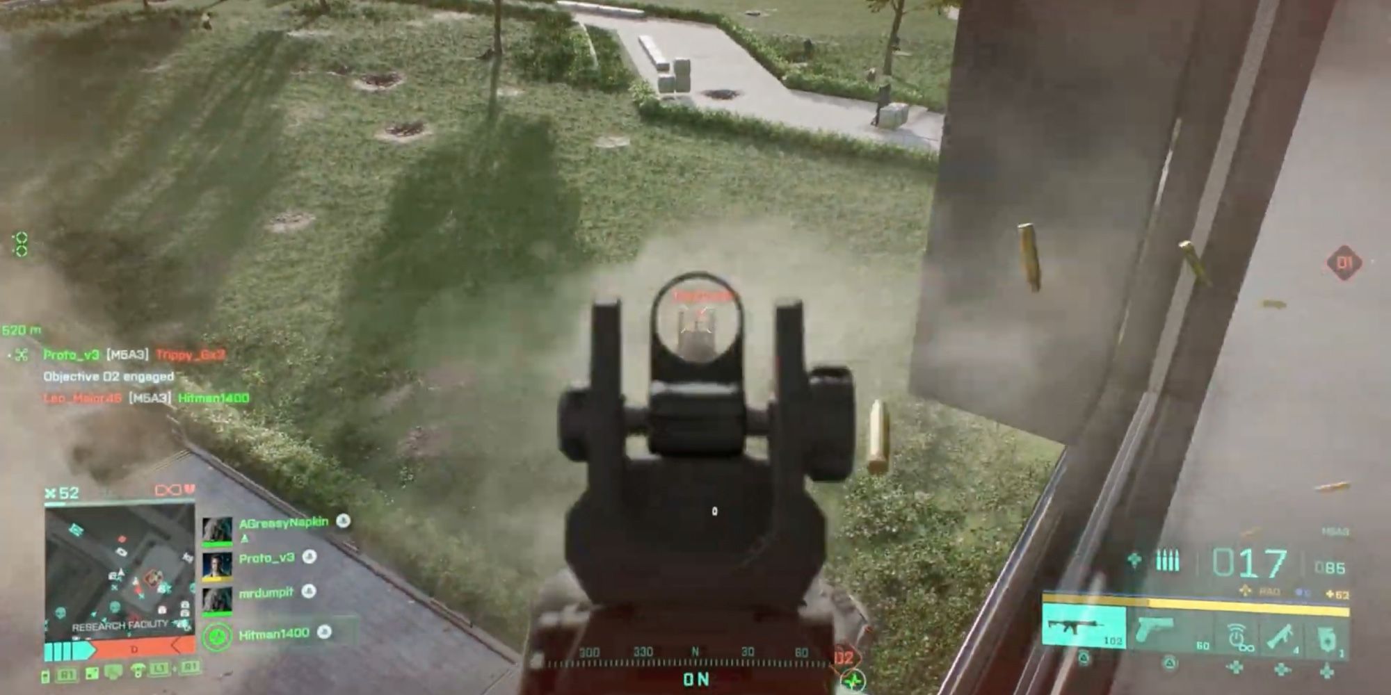 Battlefield 2042 - Player zooming in on enemy to kill