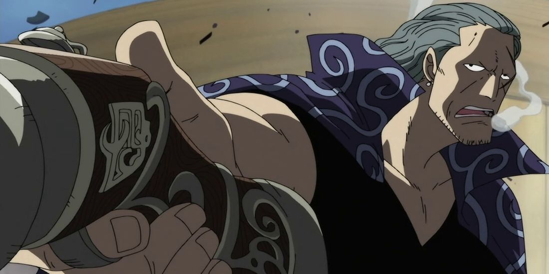Benn Beckman pointing his gun at Kizaru In One Piece