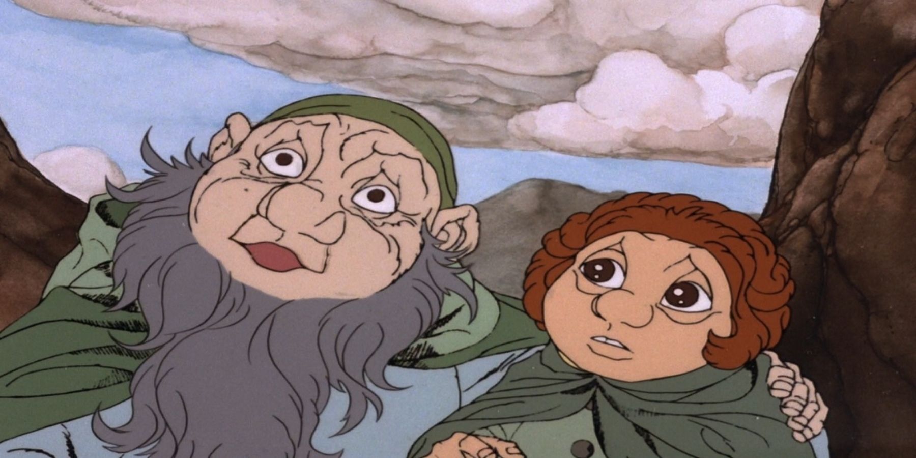 Bilbo_Dwarf_journey_The Hobbit_1977