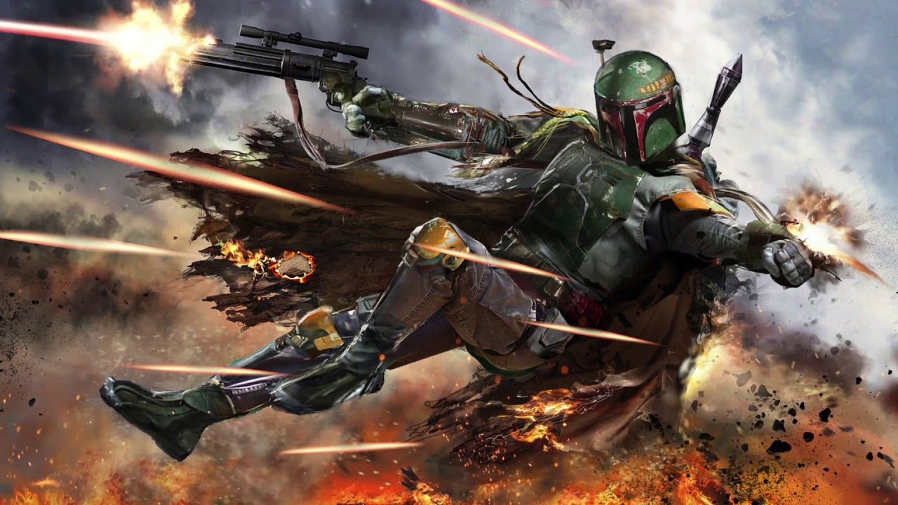 Boba Fett In A Firefight