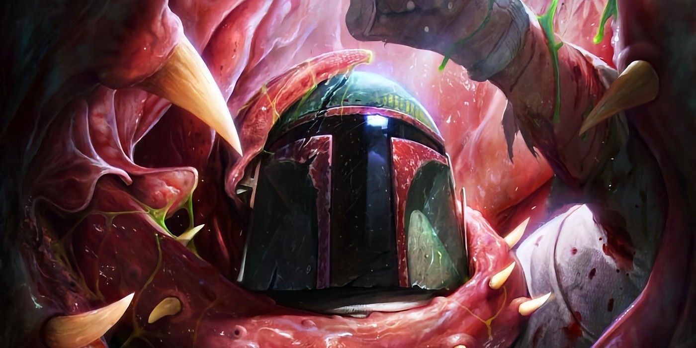 Boba Fett Within The Sarlacc Pit
