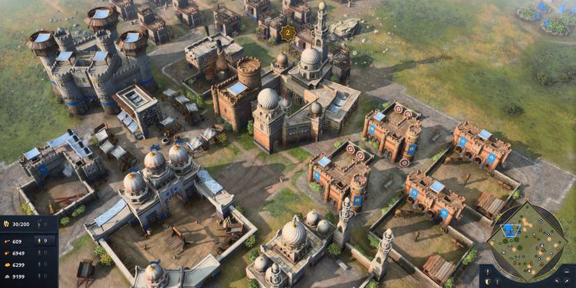Booming Abbasid Settlement From Age Of Empires 4