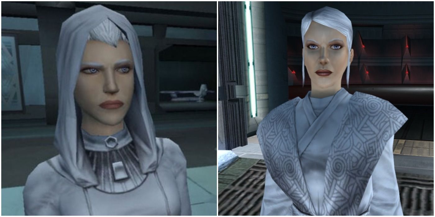 Brianna and Atris in Star Wars: Knights of the Old Republic II