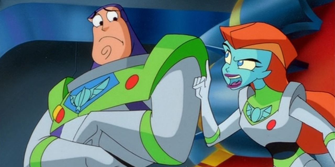 Buzz and Mira in Lightyear of Star Command